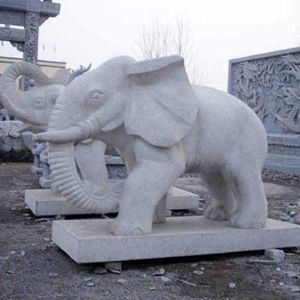 石雕动物
